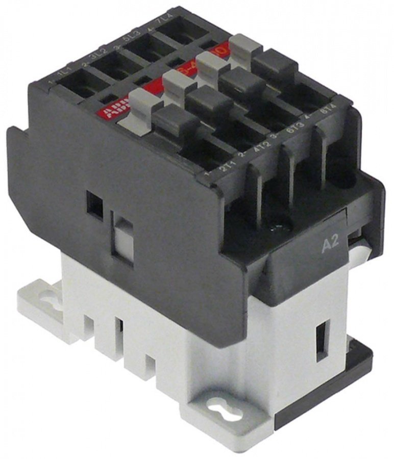 power contactor resistive load 30A 24VAC (AC3/400V) 17A/7,5kW main contacts 4NO