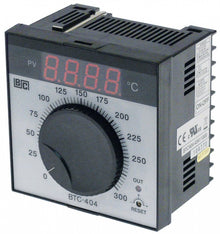electronic controller BRAINCHILD type BTC404 model 43411000 0 up to +300°C 92x92mm 90-264V