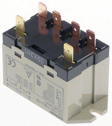 power relays OMRON 24VAC 25A 2NO connection F6,3 bracket mounting at 250V 25A manuf. no.
