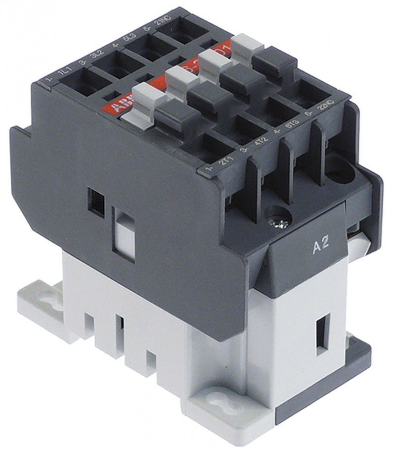 power contactor resistive load 30A 24VAC (AC3/400V) 17A/7,5kW main contacts 3NO