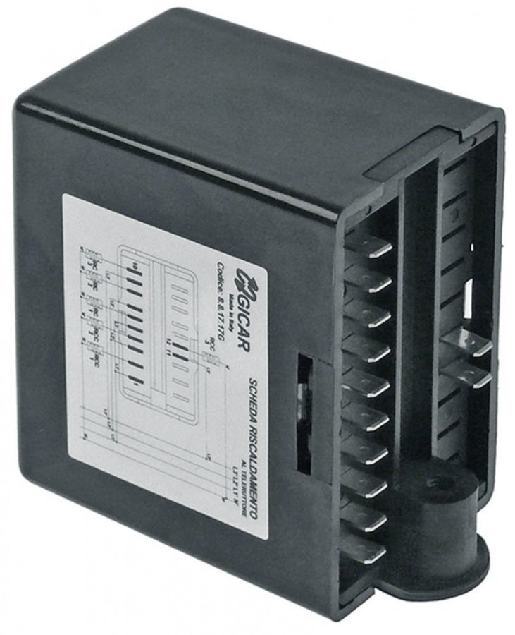 relay shroud 6 relays for heating V supply 12VDC L 91mm W 56mm suitable for CONTI