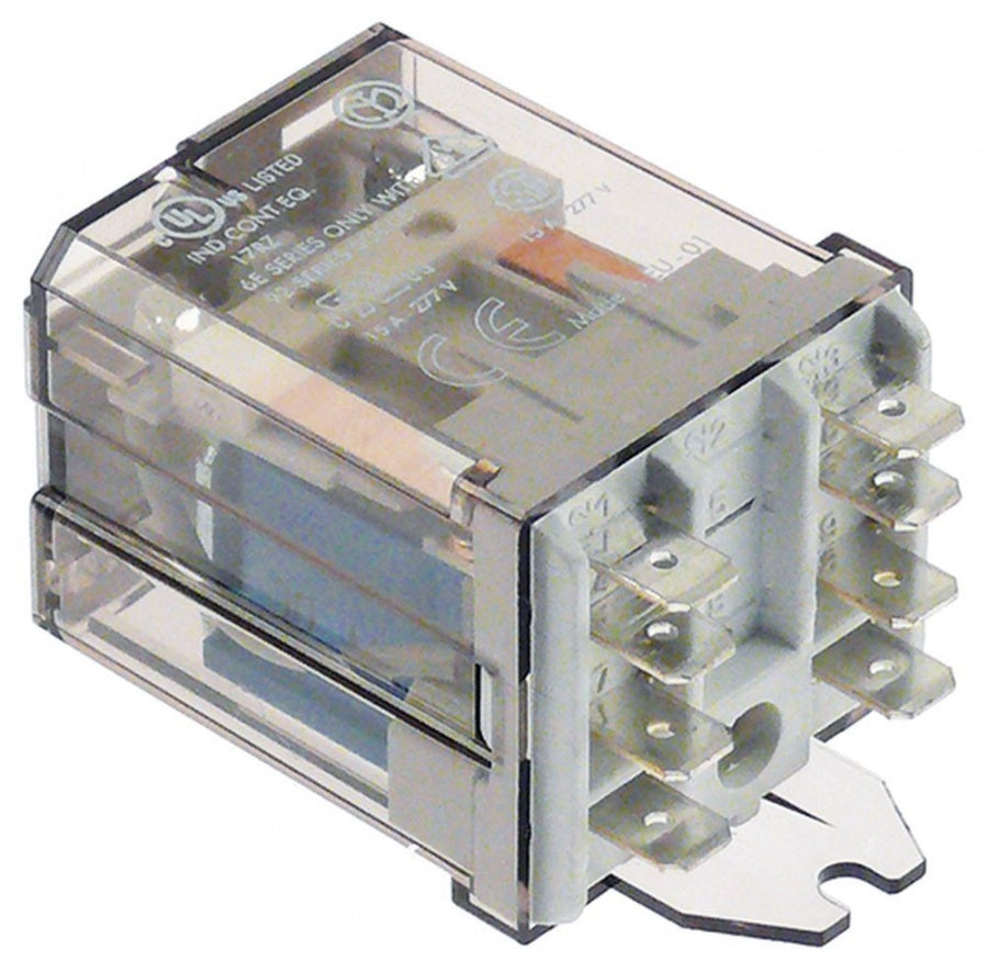 power relays FINDER 24VDC 16 A 2CO connection F6.3
