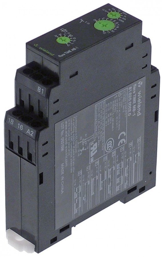 releu de timp WIELAND flare TIME M8-1 interval de timp 0,1s-100h 24-240V AC/DC 5A