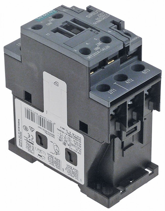 contactor de putere AC1 40A 230VAC (AC3/400V) 12A/5,5kW 3NO