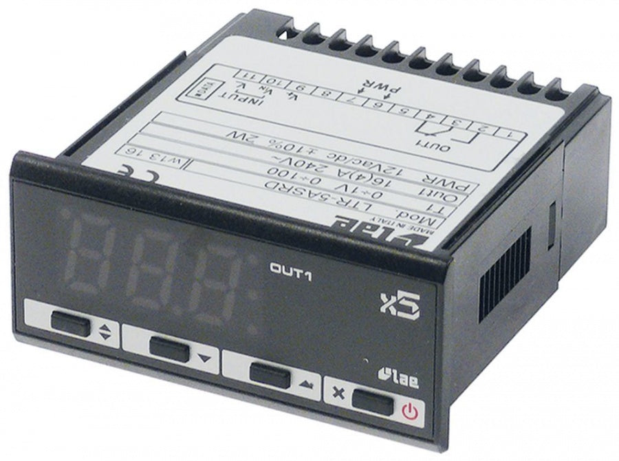 termometru LAE LTR-5ASRD dimensiuni de montaj 70x18mm