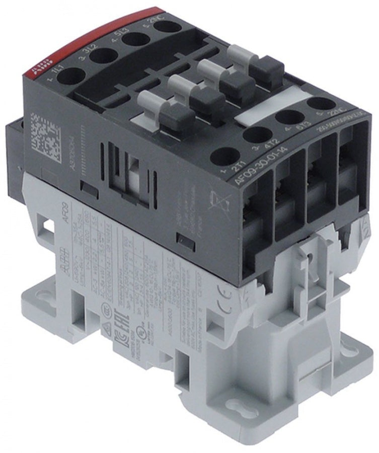 contactor de putere AC1 25A 250-500V AC/DC (AC3/400V) 8A/5,5kW 3NO contacte auxiliare 1NC
