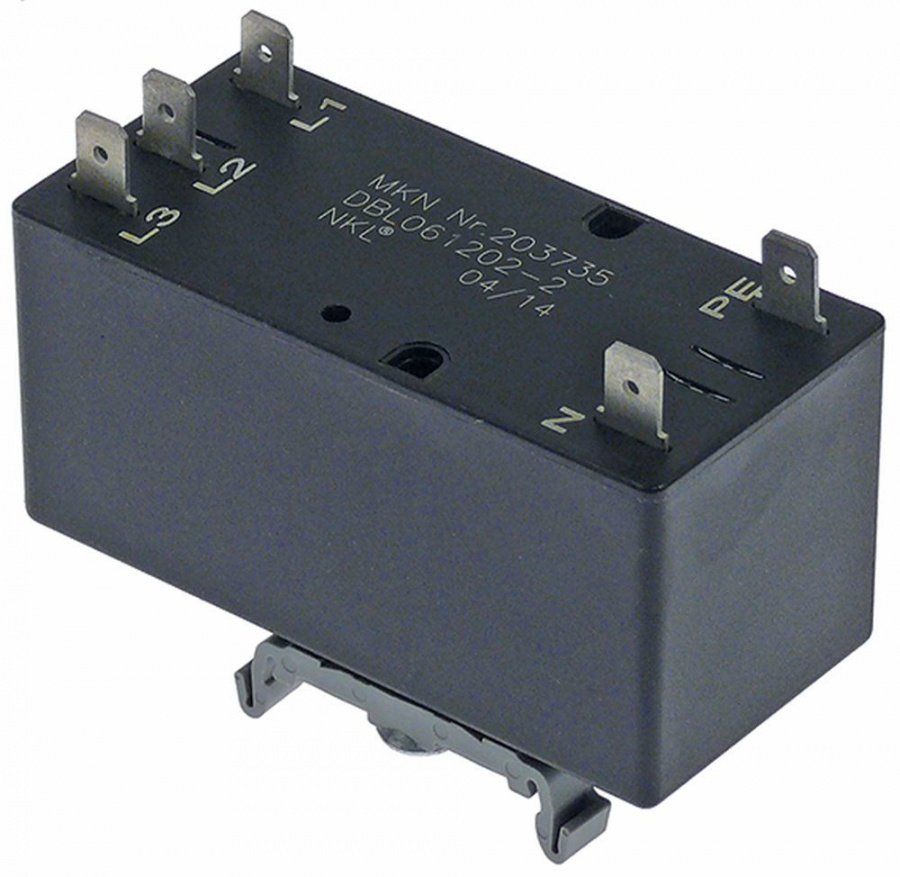 modul RC 440V capacitate 47nF 3x2MOhm șină DIN