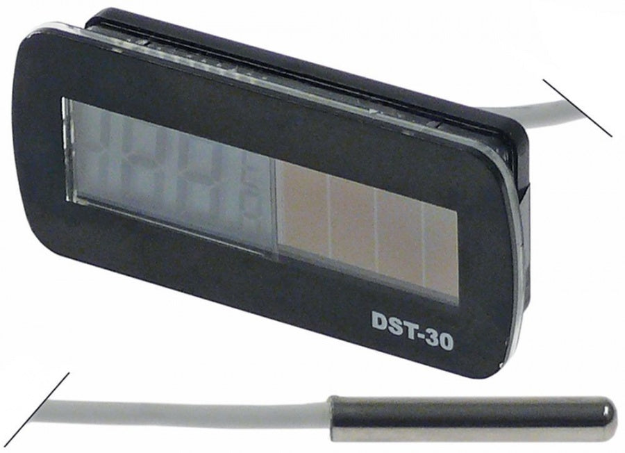 Termometru cu fotocelula DST-30, -20 +80°C, 66x30x12 mm, lungime capilar 1000 mm, bulb ø 5x30 mm, Eliwell T1M1BT0105 - 381490