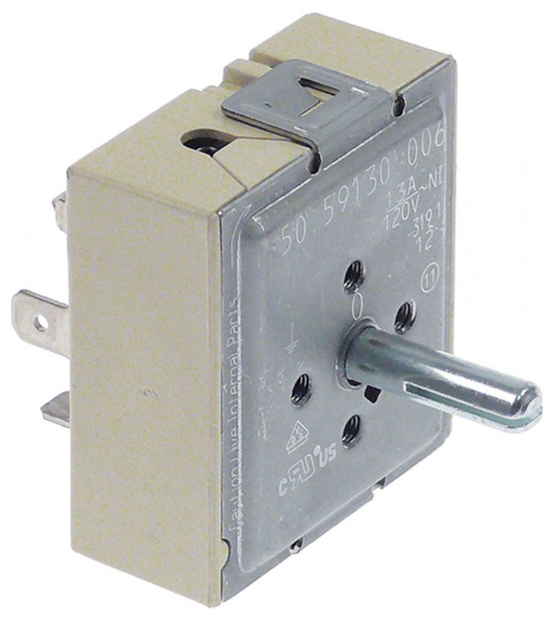 regulator de energie 120V 13A direcție de rotație stânga ax ø 6,4x4,8mm