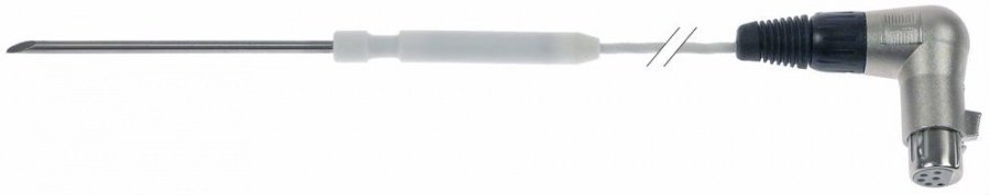 sonda de temperatura produs Pt1000 cablu silicon racord conector 6-pin senzor ø4x100mm