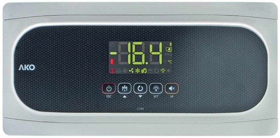 controler digital AKO tip dimensiuni de montajmm 230V tensiune AC NTC ieșiri releuri 4 CO-20A