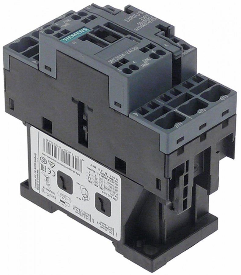 contactor de putere AC1 40A 230VAC (AC3/400V) 5.5kW 3NO contacte auxiliare 1NO/1NC