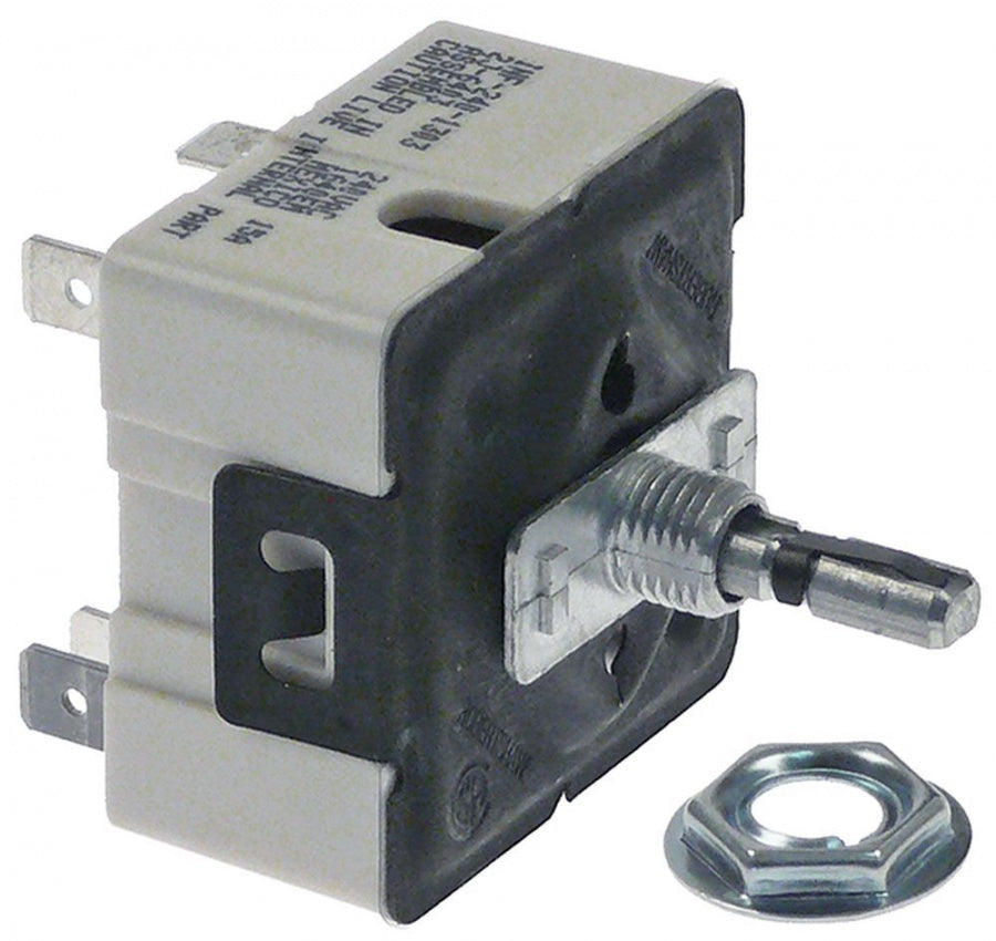 regulator de energie ROBERTSHAW 240V 15A direcție de rotație stânga ax ømm lungime ax 16mm