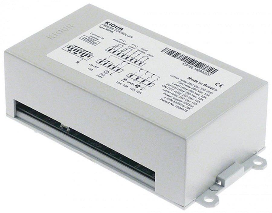 electronic controller KIOUR type RSPBL 165x80x52mm 230 V voltage AC PTC relay outputs 6  NO-30A