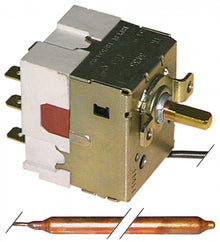 Termostat cu 2 trepte de temperatura 40-78 / 47-85°C, 2 contacte in comutatie 2CO, 16 A - 390014