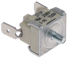 Termostat cu bimetal 200°C, contact 16 A, 250 V, filet M4 - 390096
