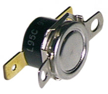 Termostat cu bimetal 50°C, contact 16 A, 250 V, distanta orificii de fixare 23,8 mm - 390123
