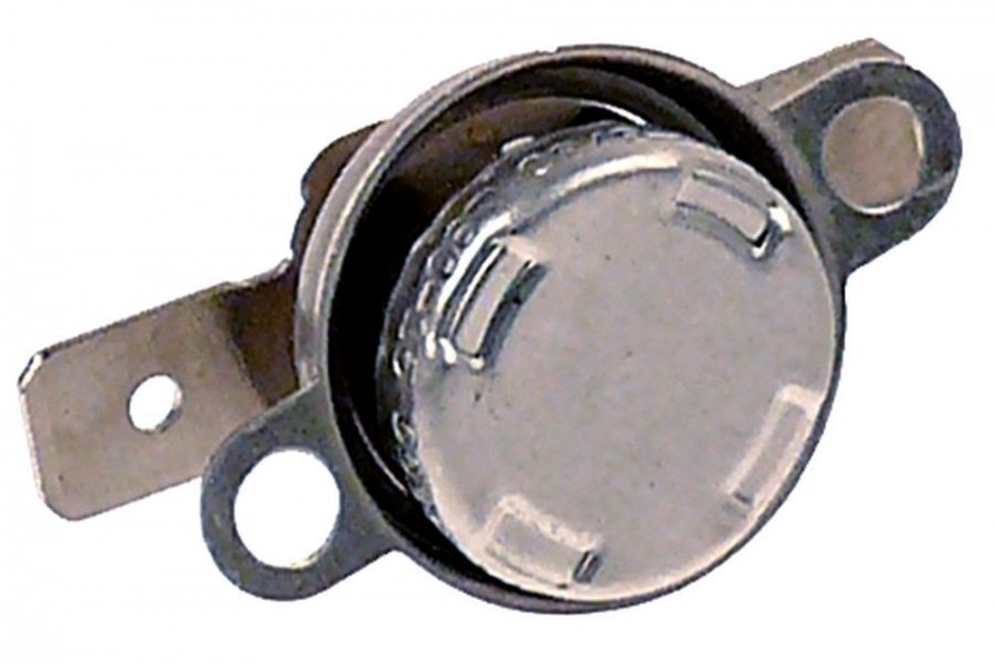 Termostat de contact, 90°C, 1 contact, 16 A, cu flansa - Cod 390148