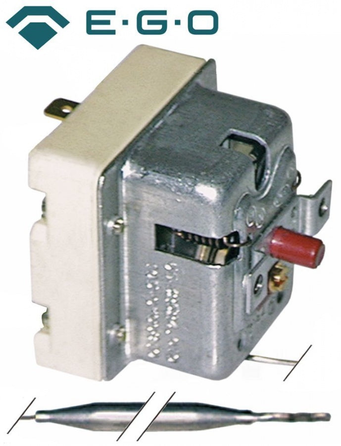 Termostat de siguranta 150°C, 1 contact 20 A, bulb ø 6 x 89 mm, lungime tub capilar 900 mm, EGO 55.32522.852 - 390159