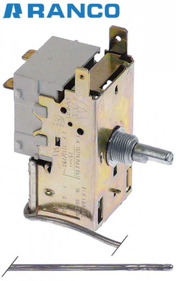 Termostat Ranco K55L5027, temp. -1,4 +5,4°C, lungime tub capilar 2000 mm - LS 390251