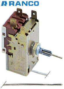 Termostat, gama temperatura -17 la -10°C, lungime tub capilar 900 mm, model K60L2034 - Cod 390257