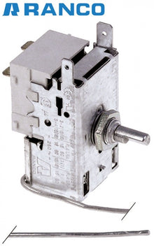Termostat, gama temperatura +0,5 la +8,0°C, lungime tub capilar 2000 mm, model K55L5026 - Cod 390259