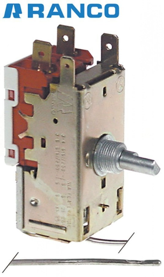 Termostat, gama temperatura de la -10 la -2°C, lungime tub capilar 1500 mm, model K50L3207 - Cod 390278
