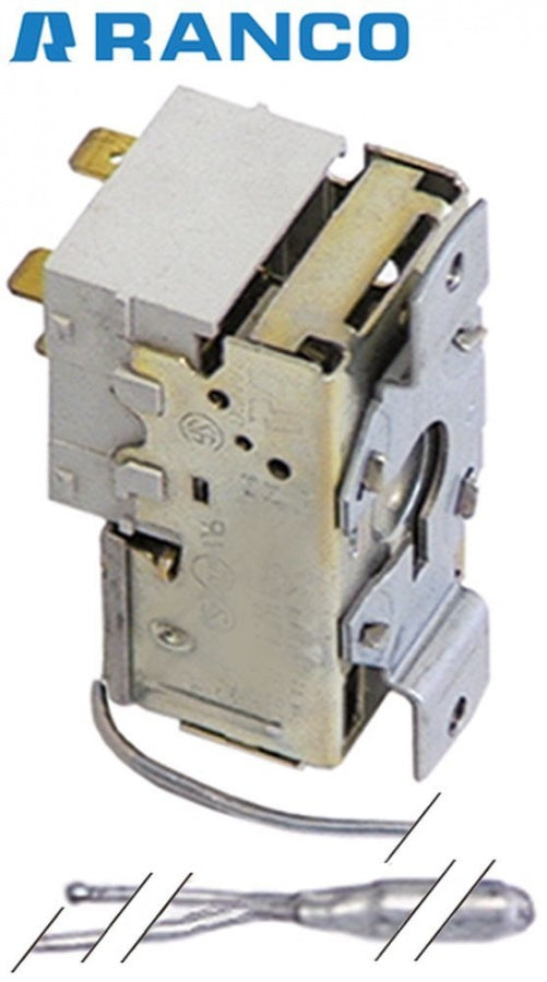 Termostat, senzor ø 10 mm, lungime senzor 110 mm, lungime tub capilar 1500 mm, model K55L5082 - Cod 390284