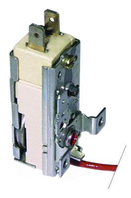 Termostat temperatura fixa 53°C, 16A, senzor ø 6x116mm, capilar 600mm - 390316
