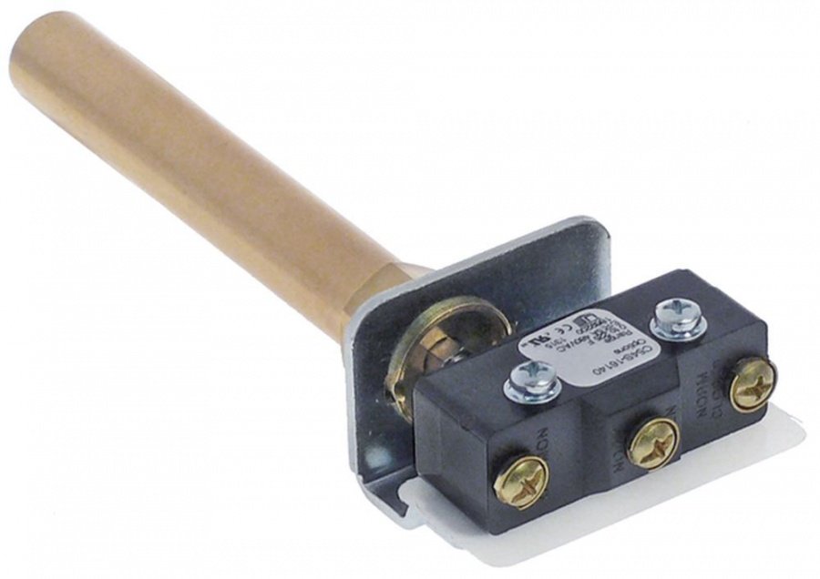 rod thermostat temperature range 38 to 148°C/-4 to +107°C 1NO/1NC