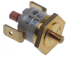 Termostat de siguranta cu bimetal 145°C, contact 1NI, 16 A, filet M4, rearmare manuala - 390370