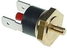 Termostat de siguranta 165°C, cu bimetal, contact 16 A, filet M4 - 390372