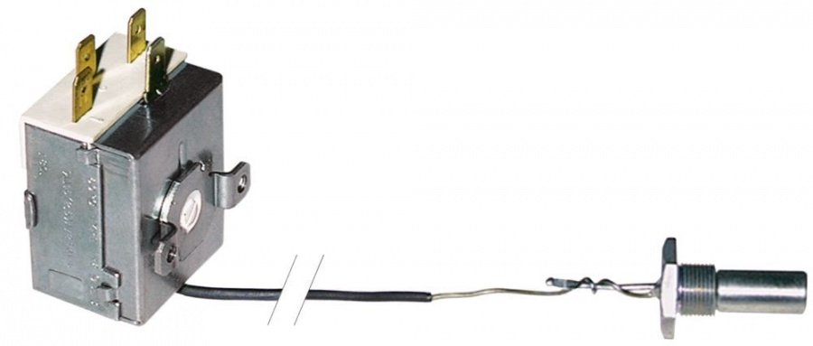 Termostat cu temperatura fixa 60°C, 1 contact, 15 A - 390425