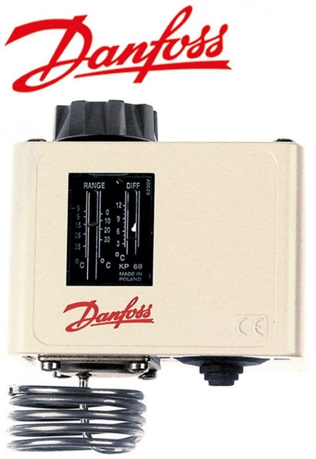 Termostat de ambient Danfoss KP 68, - 5 + 35°C - 390495