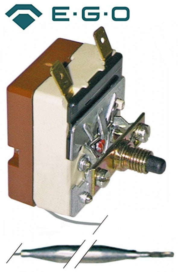 Termostat de siguranta 320°C, bulb ø 6 x 77 mm, lungime capilar 1540 mm, EGO 5513569070, 55.13569.070 - 390505