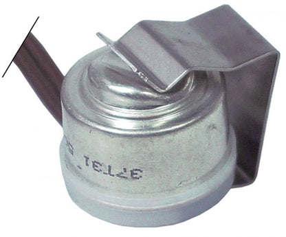 Termostat sfarsit degivrare, cu clema de prindere pe teava, pentru evaporator, 25°C - 390526