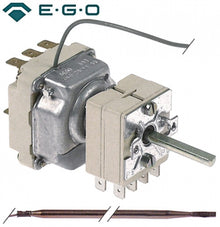 thermostat t.max. 300°C temperature range 77-300°C 3-pole probe ø 4mm probe length 128mm