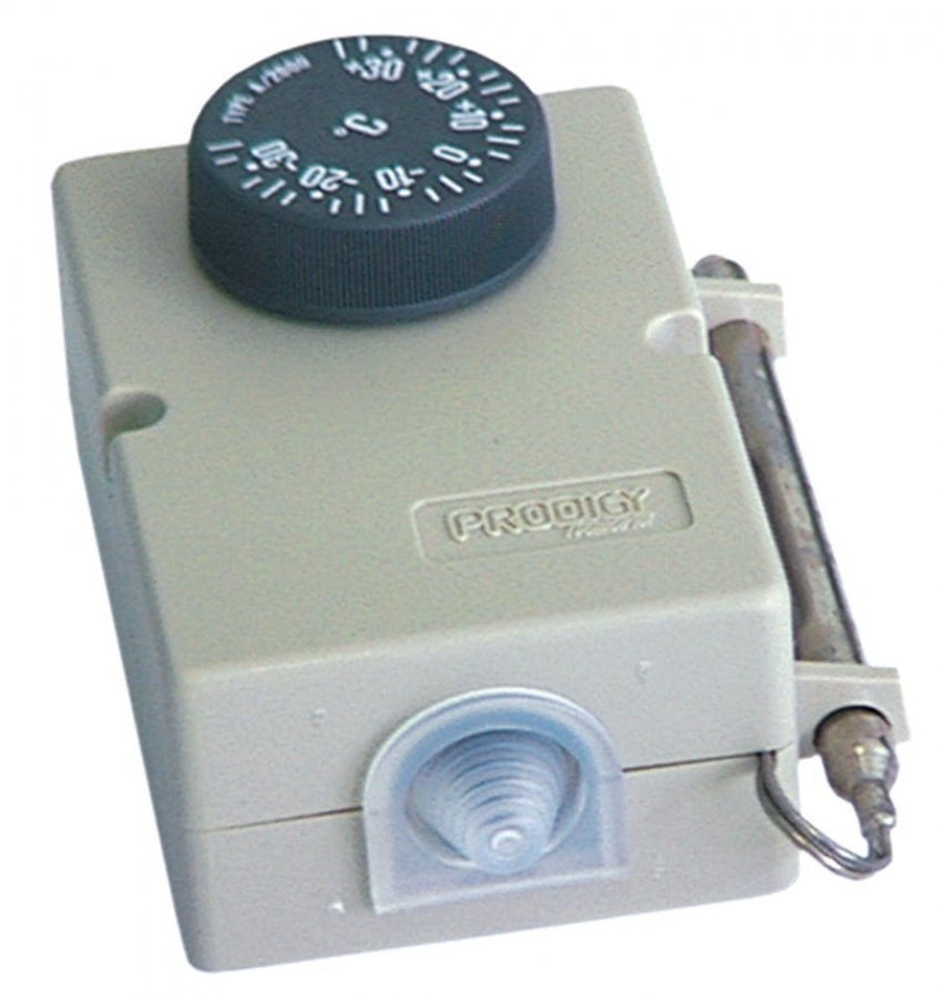 Termostat, -35 +35°C, senzor ø 6 mm, lungime senzor 110 mm - Cod 390538