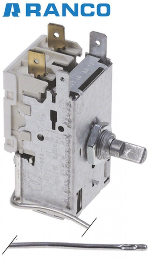 Termostat, gama temperatura -18 +9,5°C, lungime tub capilar 1200 mm, model K50P1125 - Cod 390545