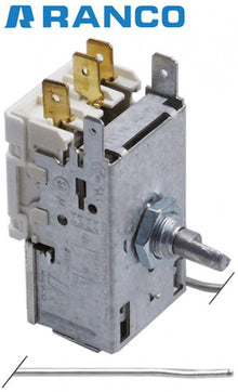 Termostat, -34 la -12°C, lungime tub capilar 2000 mm, model VS105 K54-H1404 - 390564
