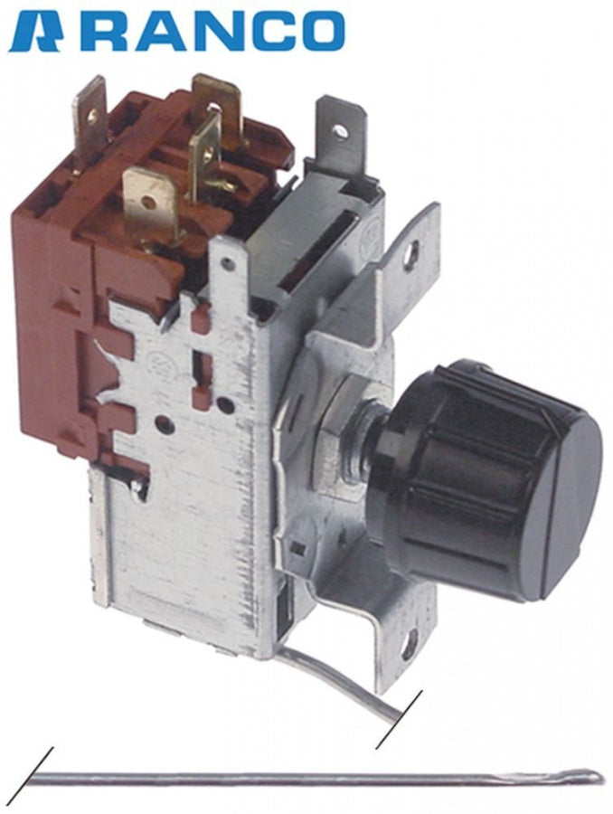 Termostat Ranco K61L1504, -22,0°C la -11,5°C, capilar 1800 mm, ø 2 mm - 390586