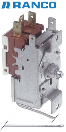 Termostat RANCO K22L1083, cu 3 contacte 6 A, 250 V, lungime capilar 2300 mm - 390589