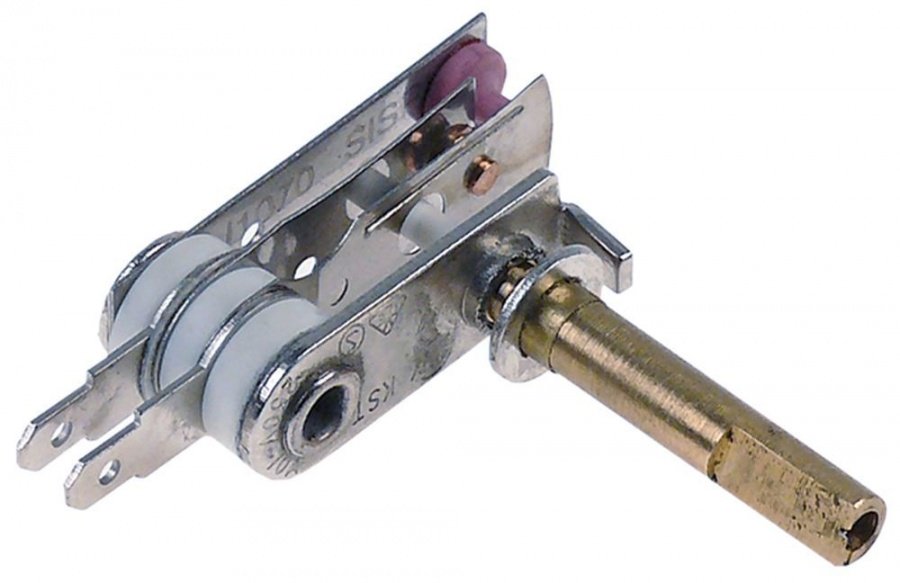 Termostat 10 A, 250 V, ax ø 6x4,6 mm - 390622