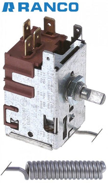 Termostat, senzor ø 10 x 40 mm, lungime capilar 1200 mm - 390665