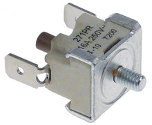 Termostat de siguranta 160°C, cu bimetal, contact 16 A, filet M4 - 390693