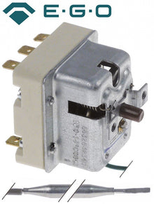 safety thermostat 170°C 3-pole 3NC probe ø 6mm probe length 74mm capillary pipe length 900mm