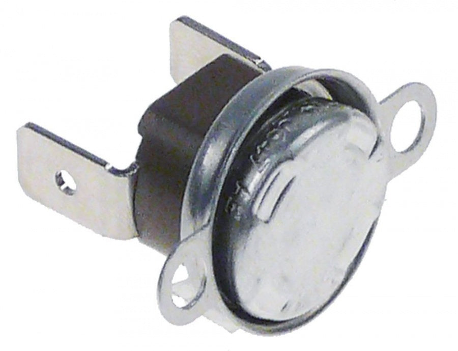 Termostat bimetal 80°C, contact NC 16A, conectori 6,3 mm - 390705