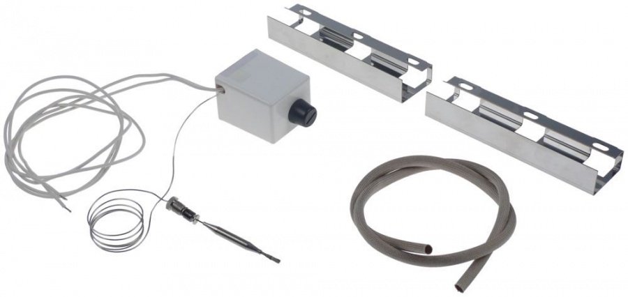 safety thermostat switch-off temp. 266°C 1-pole 1NC probe ø 6mm probe L 60mm capillary pipe 880mm