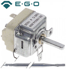 Termostat friteuza, 65-195°C, 1 contact, bulb ø 4 x 106 mm, capilar 1470 mm, EGO 55.19034.809 - 390731