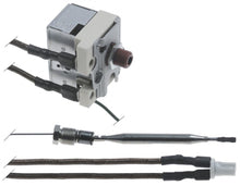 safety thermostat 240°C 1-pole 0,5A probe ø 6mm probe length 79mm capillary pipe length 860mm